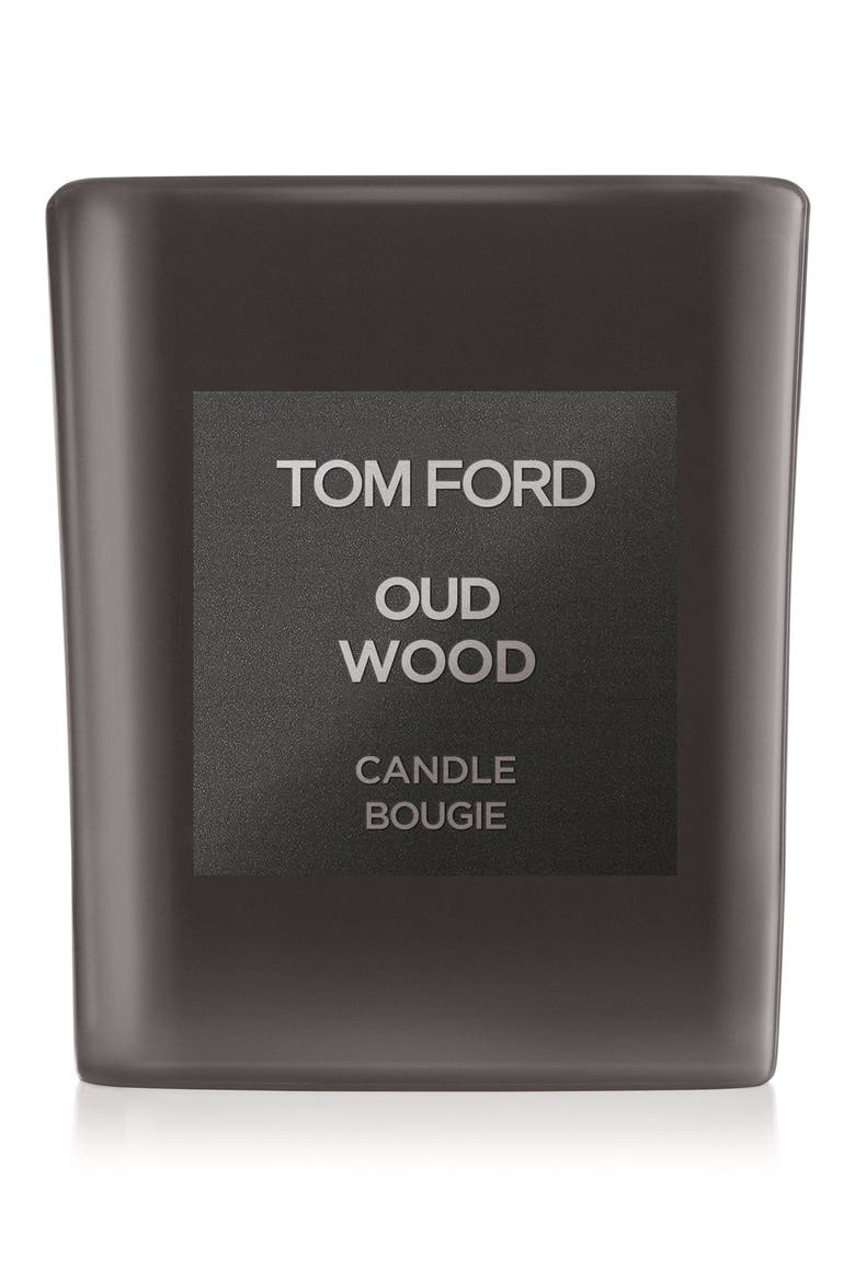 Oud Wood Scented Candle, Main, color, NO COLOR