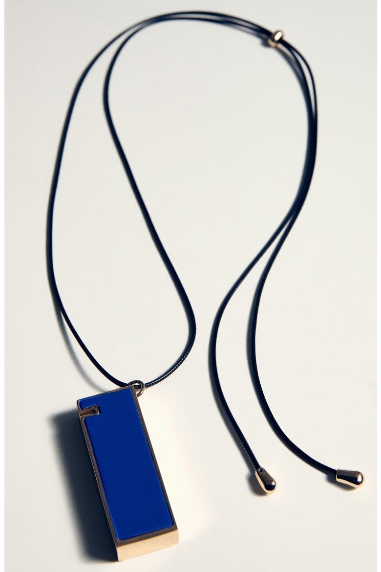 Pendant Necklace, Alternate, color, BLUE