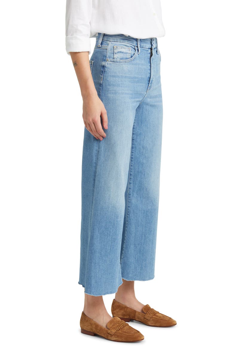 Frank & Eileen Galway Gaucho Jeans, Alternate, color, Light Wash