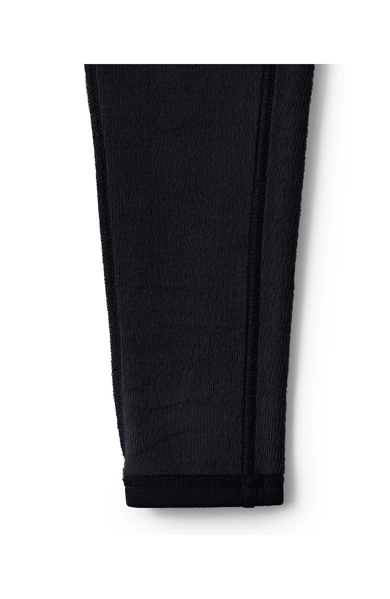 Lands' End High Rise Serious Sweats Fleece Lined Pocket Leggings, Alternate, color, Black