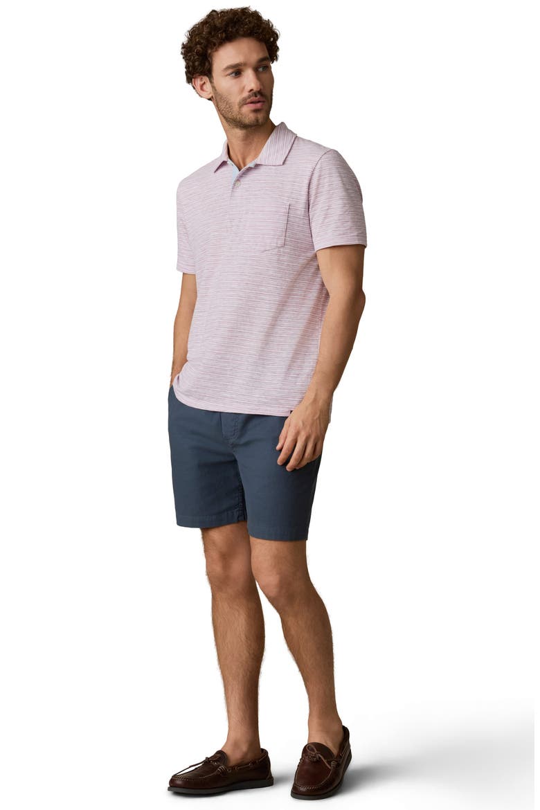 Breeze Striped Polo, Alternate, color, ORCHID WAKE STRIPE