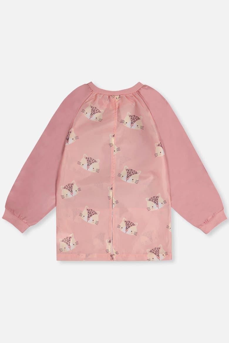 Leopard Functional School Apron, Alternate, color, Pink Leopard Print