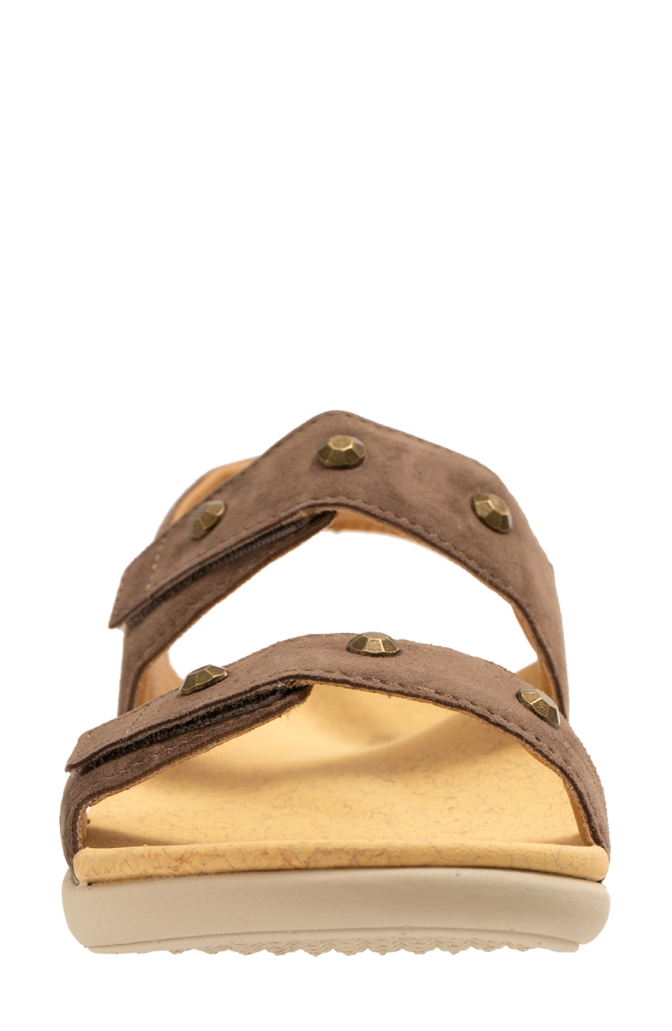 Terra Leather Sandal, Alternate, color, FOSSIL