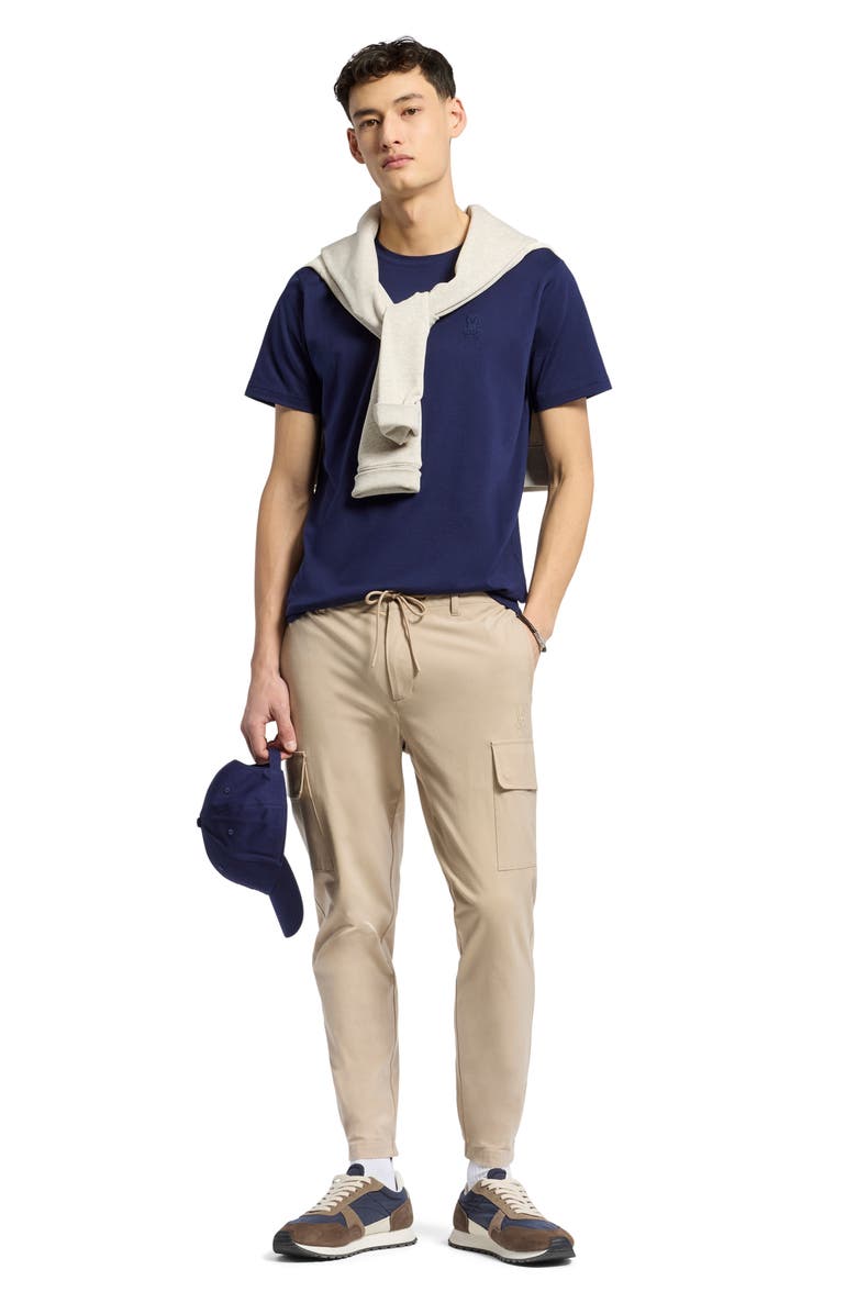 Psycho Bunny James Pima Cotton Crewneck T-Shirt, Alternate, color, 