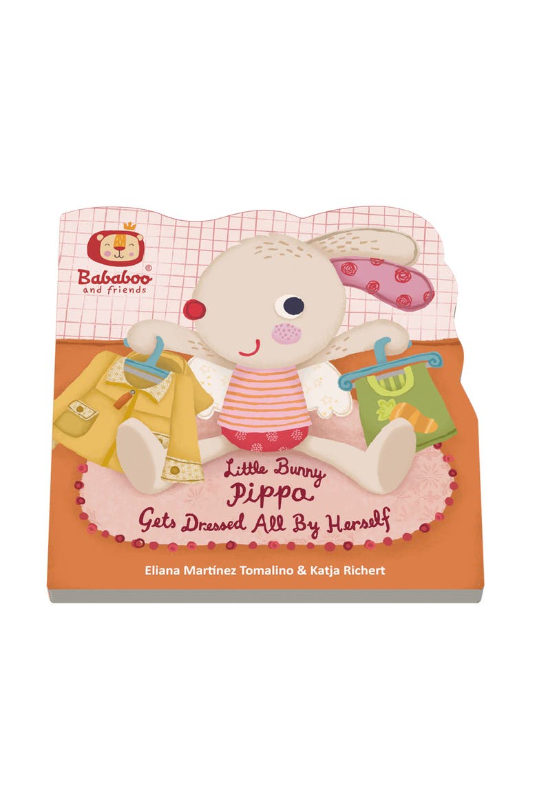 Pippa Bunny Character Book & Plush Set, Alternate, color, Multi / Red