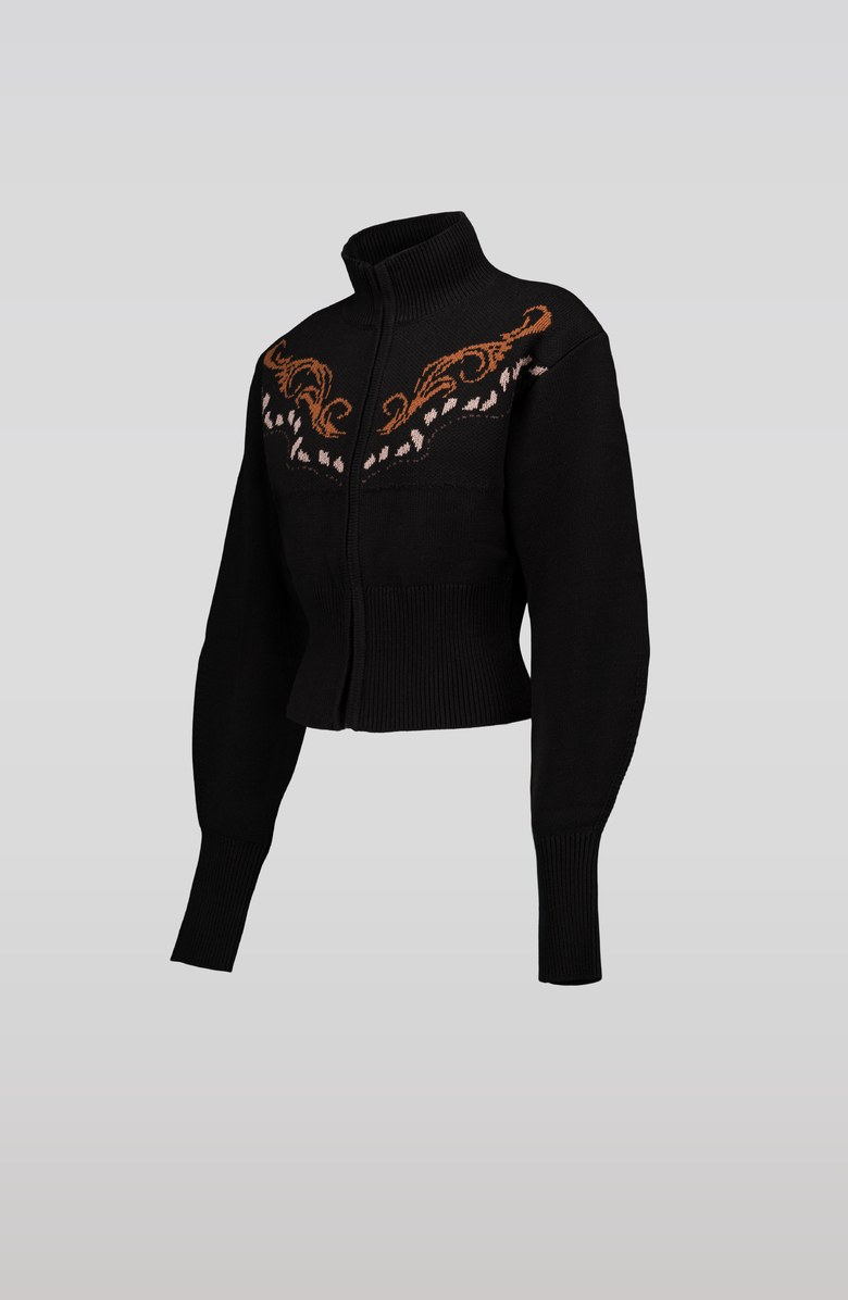 SAEMDI Cowboy Cardigan, Alternate, color,
