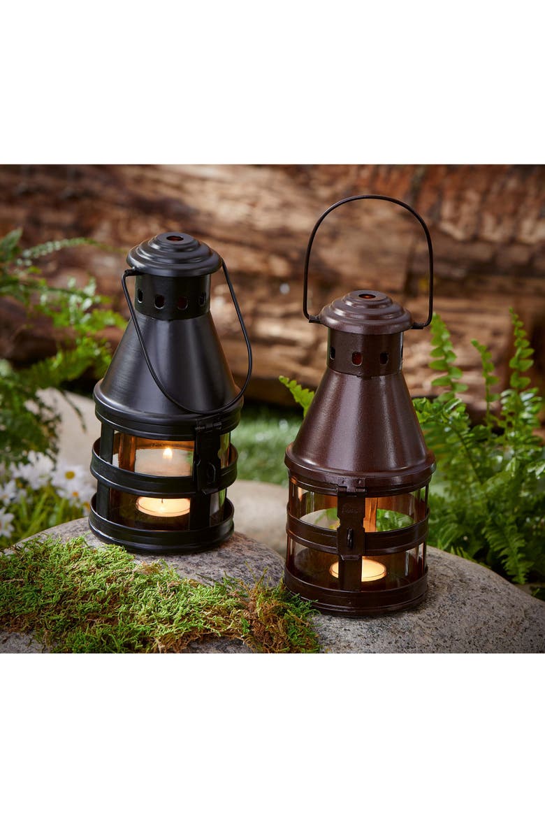 Fireside Black Lantern Candle Holder for Everyday Use, Alternate, color, Black