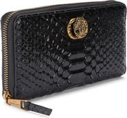 Kurt Geiger London Chelsea Zip Around Embossed Leather Wallet