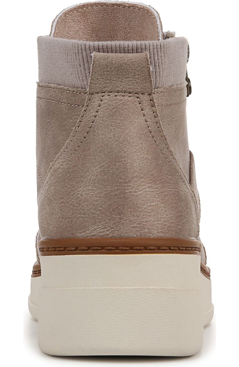 Blowfish Malibu Camden Wedge Sneaker, Alternate, color, Mushroom Microsuede