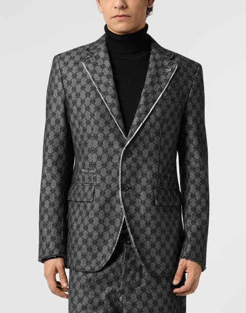 Miami Vice Fit Blazer Jacquard Monogram Men