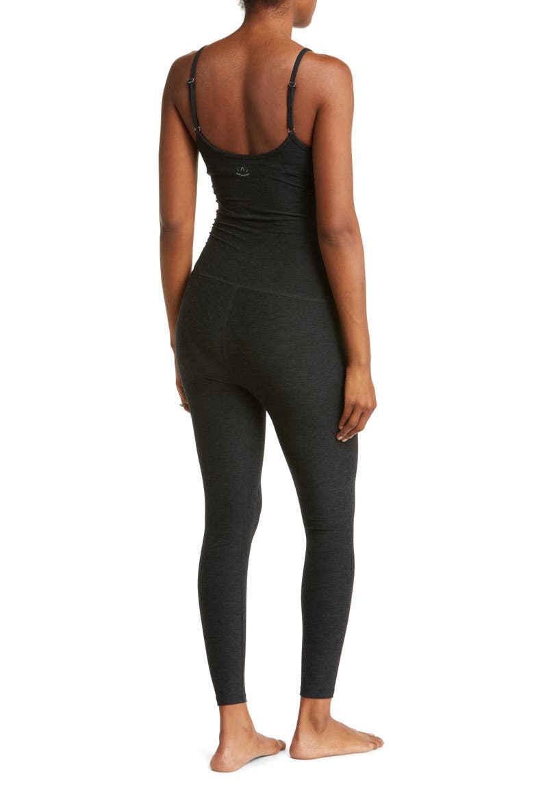 Space Dye Maternity Jumpsuit, Alternate, color, DARKEST NIGHT
