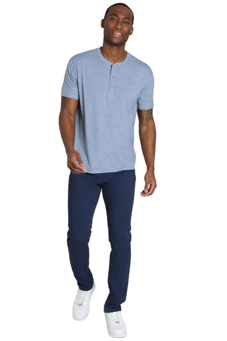 Henley T-Shirt, Alternate, color, BLUE