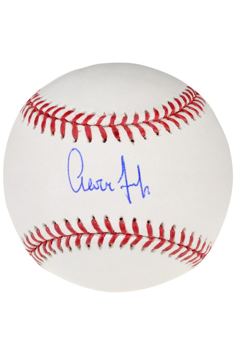 Aaron Judge New York Yankees Autographed Baseball, Main, color, White