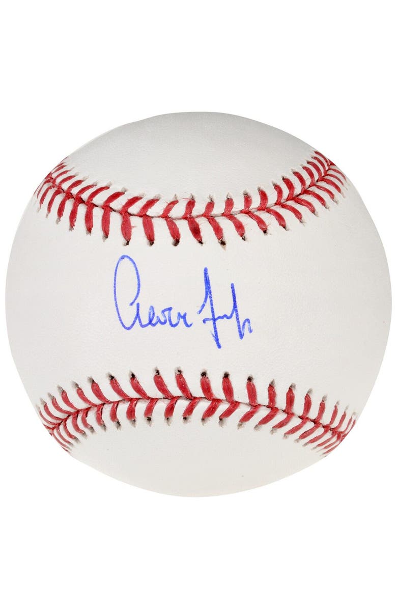 FANATICS AUTHENTIC Aaron Judge New York Yankees Autographed Baseball, Main, color, 