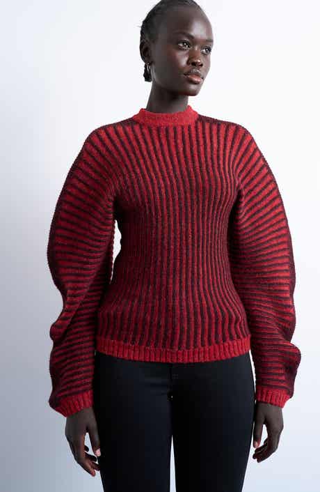 Topshop Structured Rib Sweater