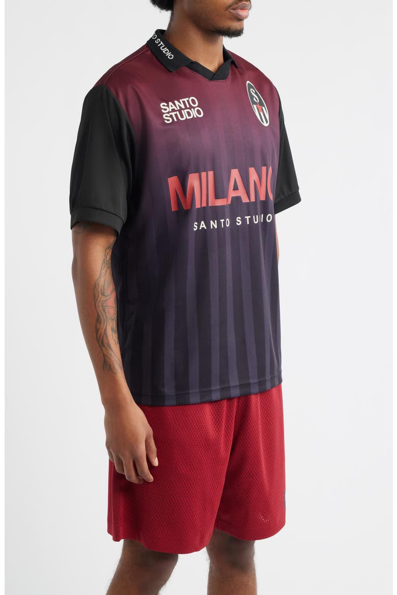 Milano Team Jersey, Alternate, color, RED/ BURGUNDY MULTI