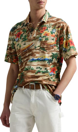 【POLO RALPH LAUREN】CLASSIC FIT COTTON-LINENポロシャツ Classic Fit Cotton-Linen Polo Shirt | Ralph Lauren