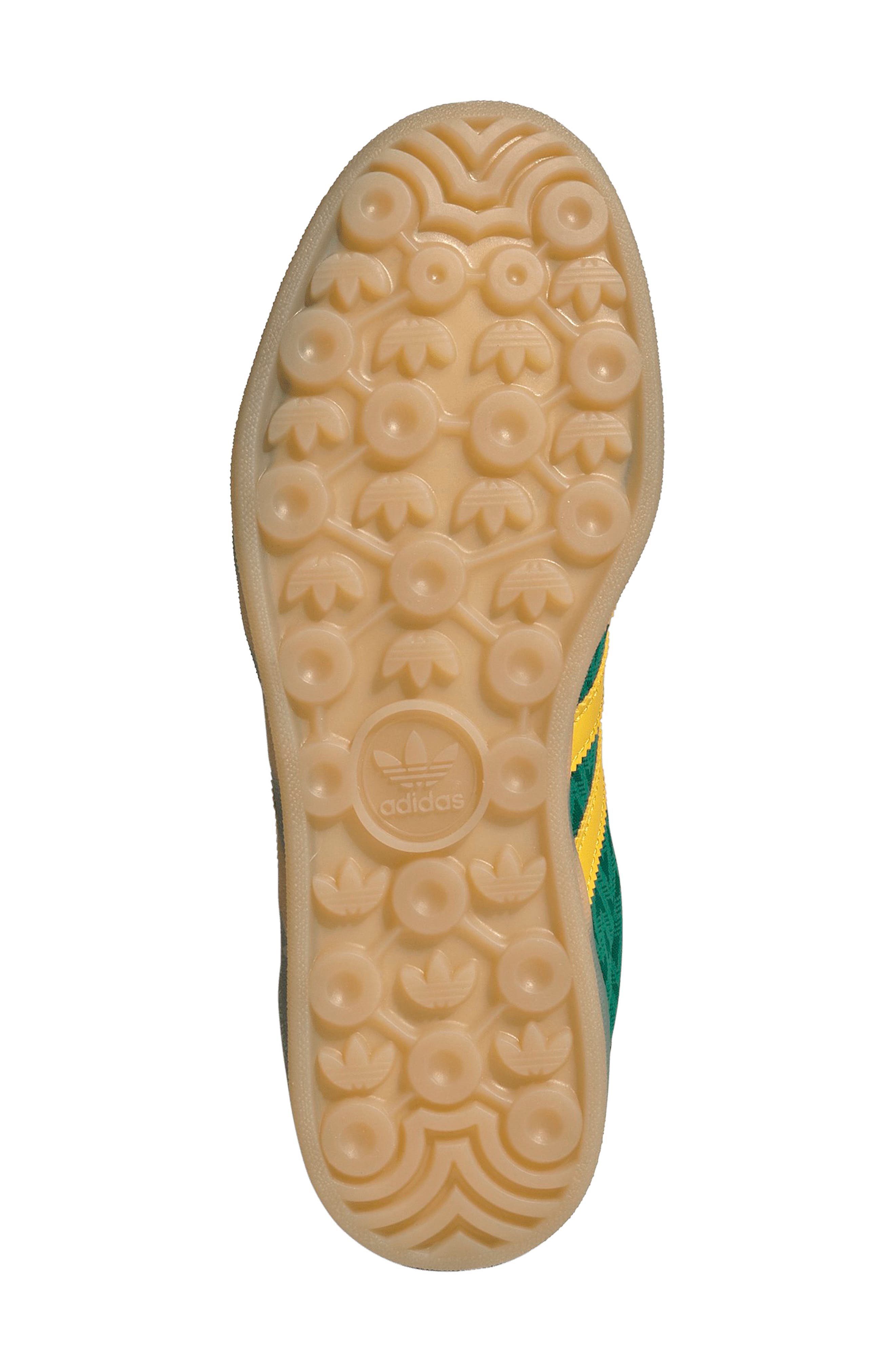 adidas Gazelle Indoor Sneaker, Alternate, color, Bold Green/ Eqt Yellow/ Gum 3