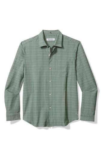 Bahama Coast Tidal Check IslandZone® Button-Up Shirt
