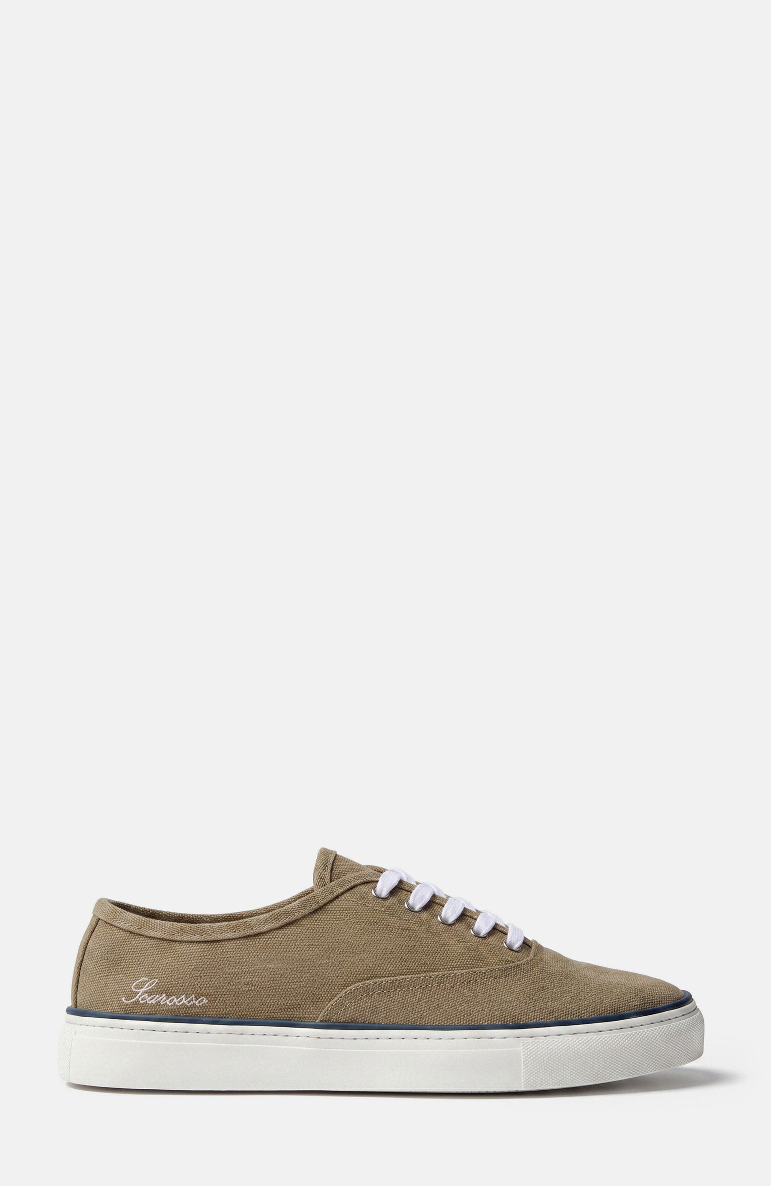 Sirio Sneakers, Alternate, color, Khaki - Cotton