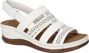 EASY STREET Alexi Slingback Platform Wedge Sandal