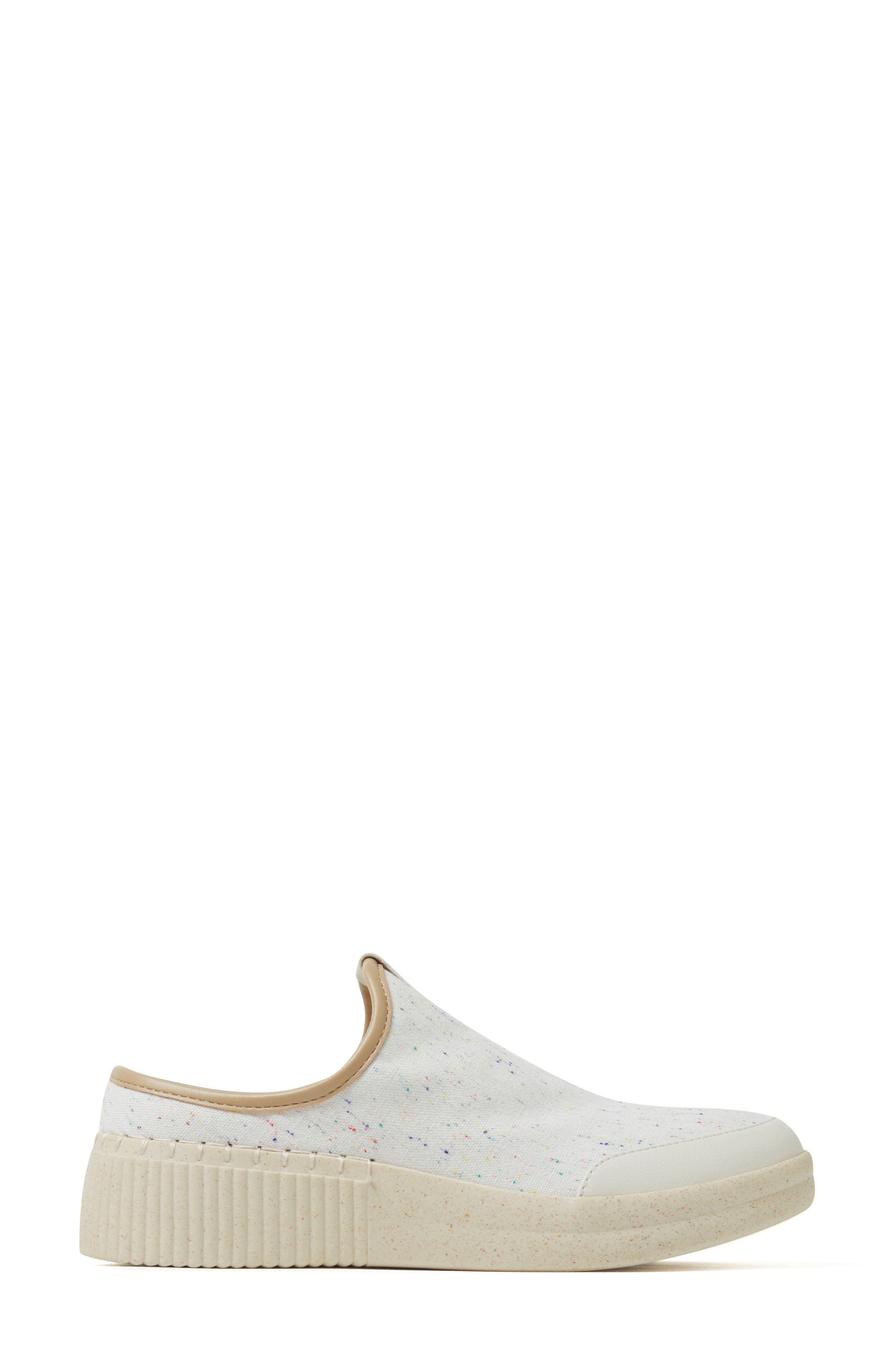 DEARFOAMS Lila Mule Sneaker, Alternate, color, Cream