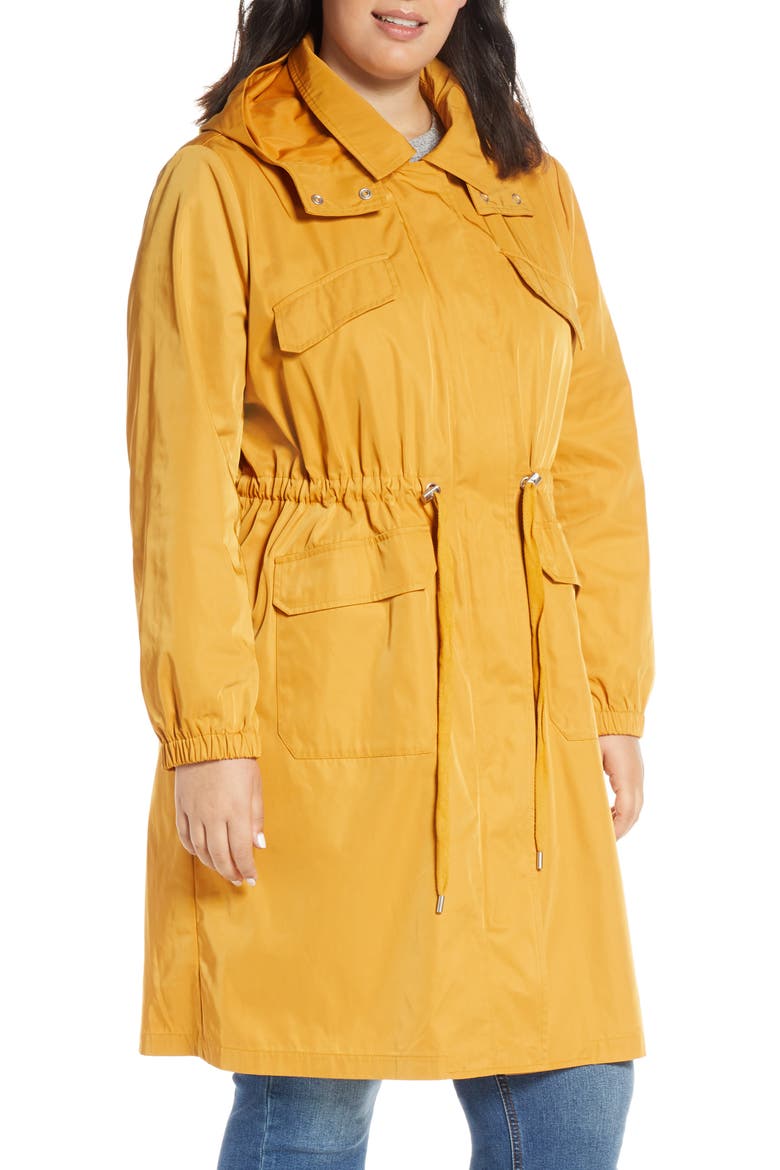 Water Resistant Parka, Alternate, color, MUSTARD