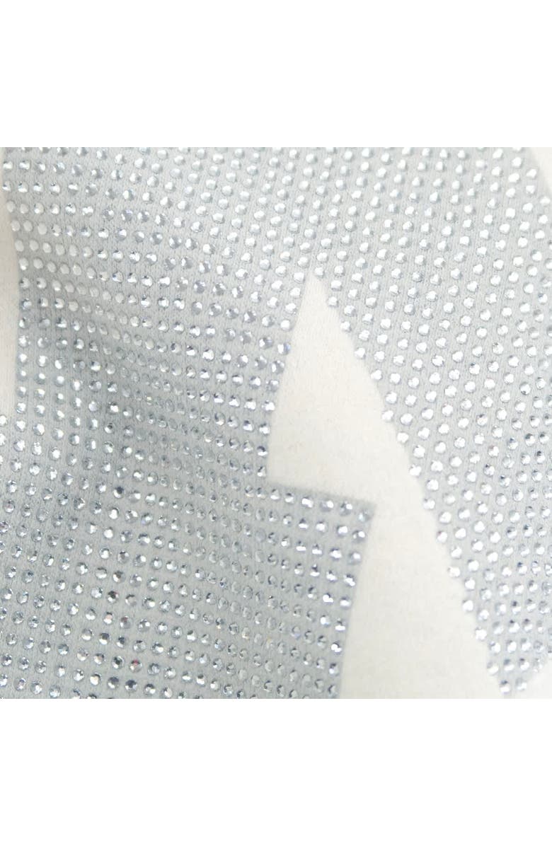 STARTER Women
s Starter  Cream Denver Broncos Rhinestone Relaxed Hoodie, Alternate, color, Cream