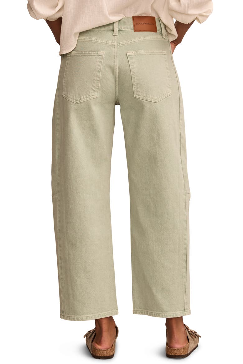 Barrel Leg Jeans, Alternate, color, MINTY FRESH WASH