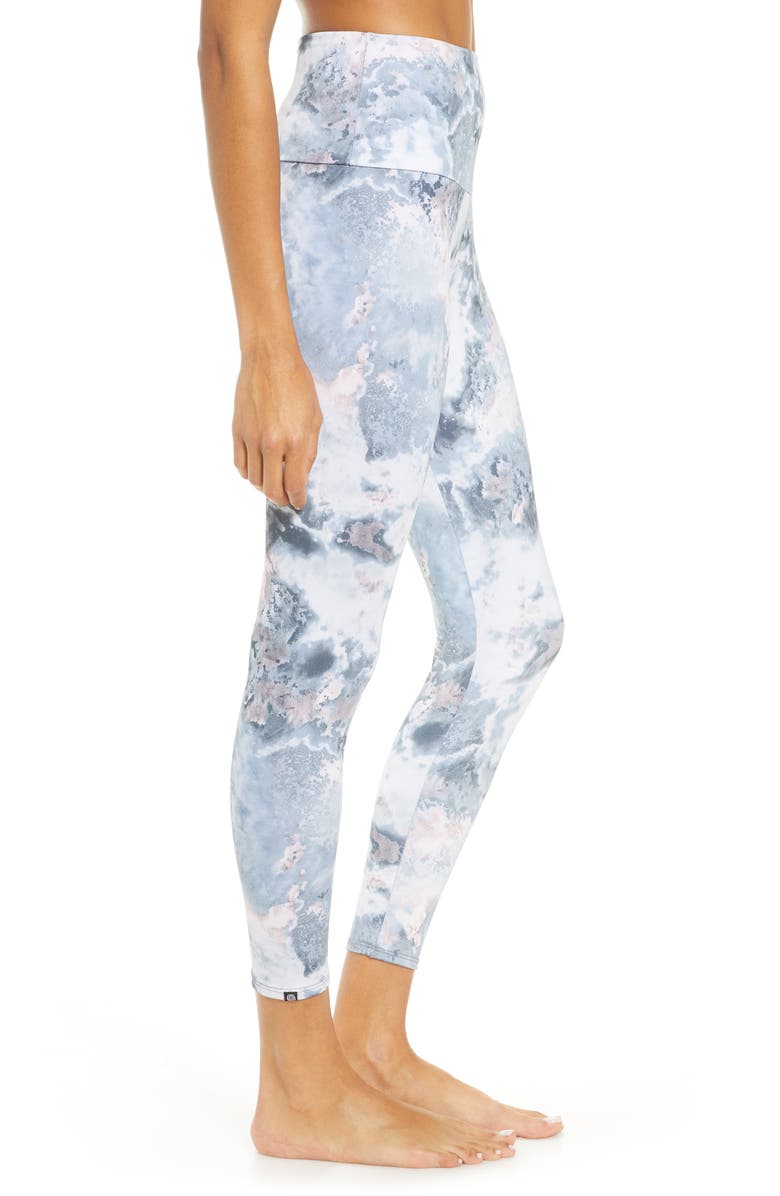 Onzie Marble 7/8 High Waist Leggings, Alternate, color,