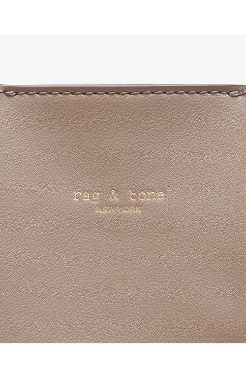 Rag & Bone Parker Leather Bucket Bag In Brown
