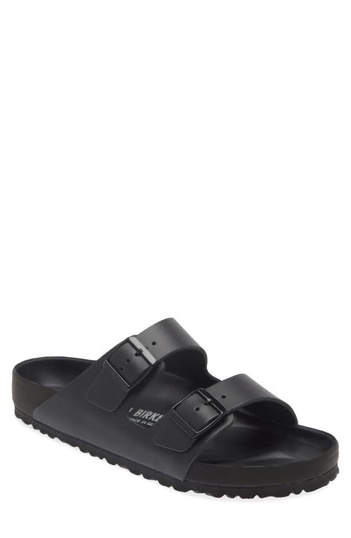Birkenstock Arizona Double-buckle Slide Sandals In Black