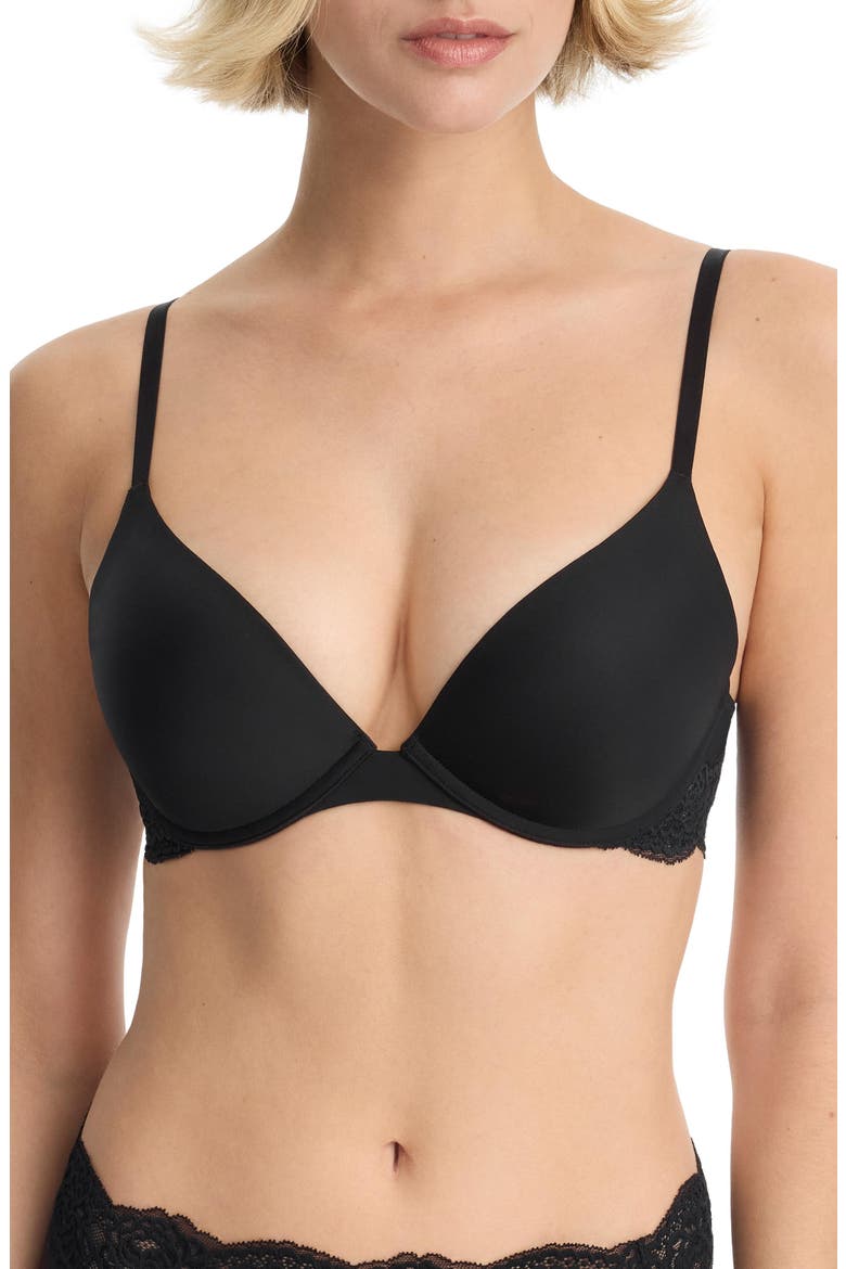 Divine Multi-way Plunge Push-up Bra, Main, color, Nylon