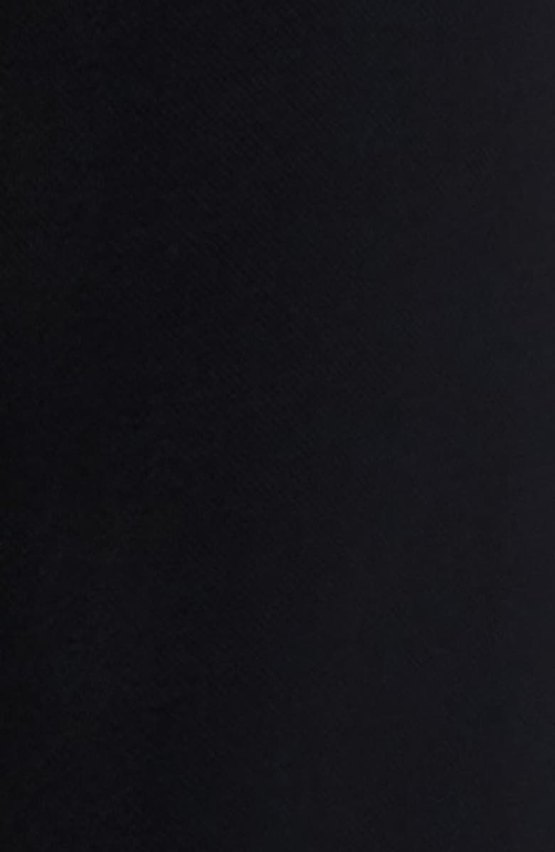 Hue Sateen Wide Leg Pants, Alternate, color, Black