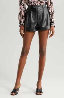 Bistro Faux Leather Shorts