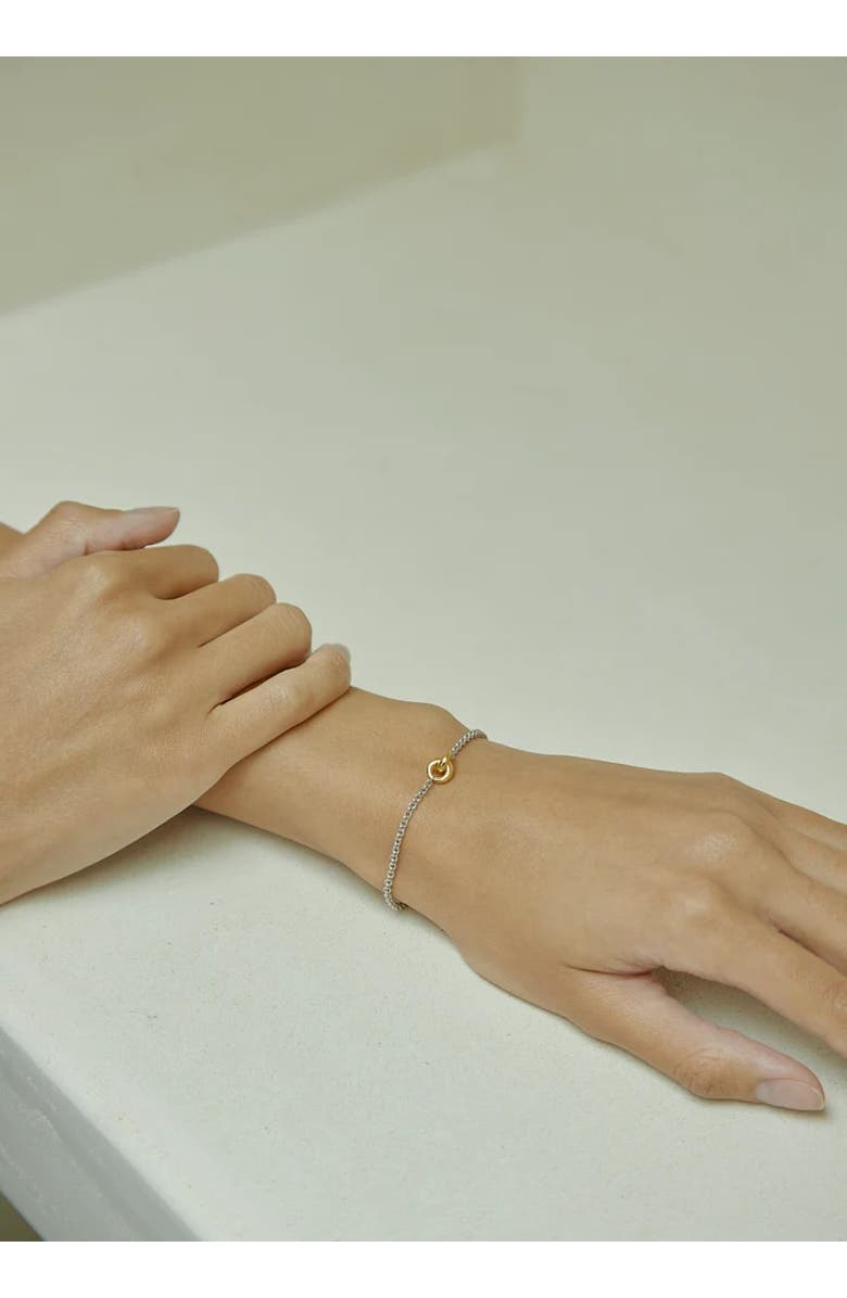Otiumberg Mixed Metal Link Up Bracelet, Alternate, color, Mixed Metal