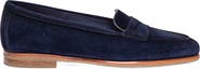 Santoni Women's suede Carla loafer