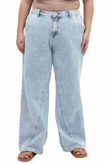 City Chic Harley Fit Kyla Wide Leg Jeans