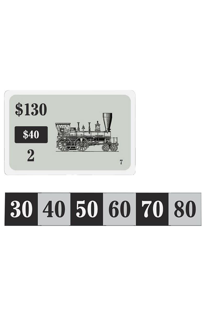 Rio Grande Games Baltimore & Ohio Train Strategy Board Game, Ages 14+, Alternate, color, Multicolored