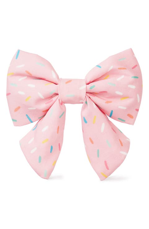Sprinkles Dog Bow