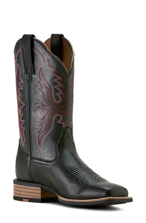 Olena Leather Western Boot