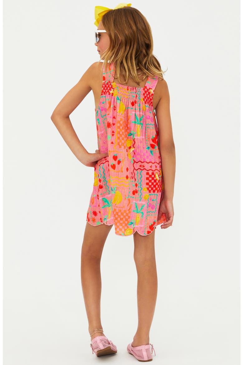 Kids' Little Selma Swing Dress, Alternate, color, PASSION FRUIT