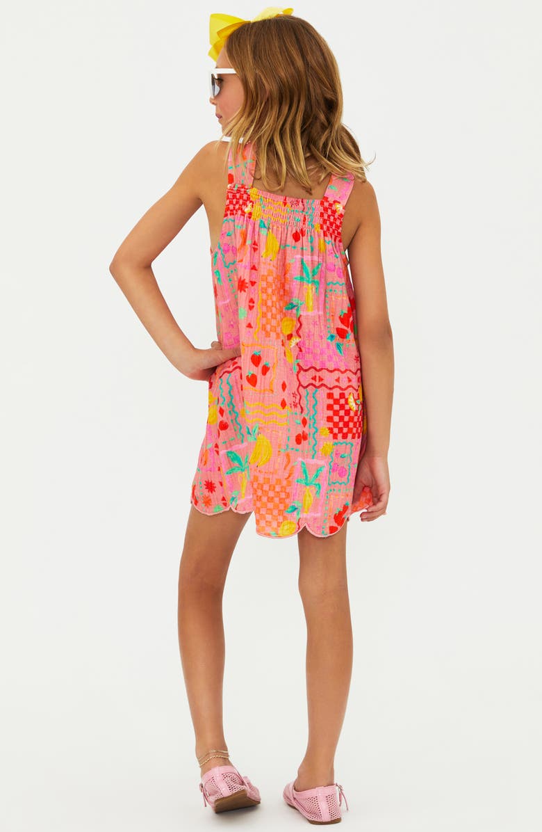 Beach Riot Kids' Little Selma Swing Dress, Alternate, color, Passion Fruit