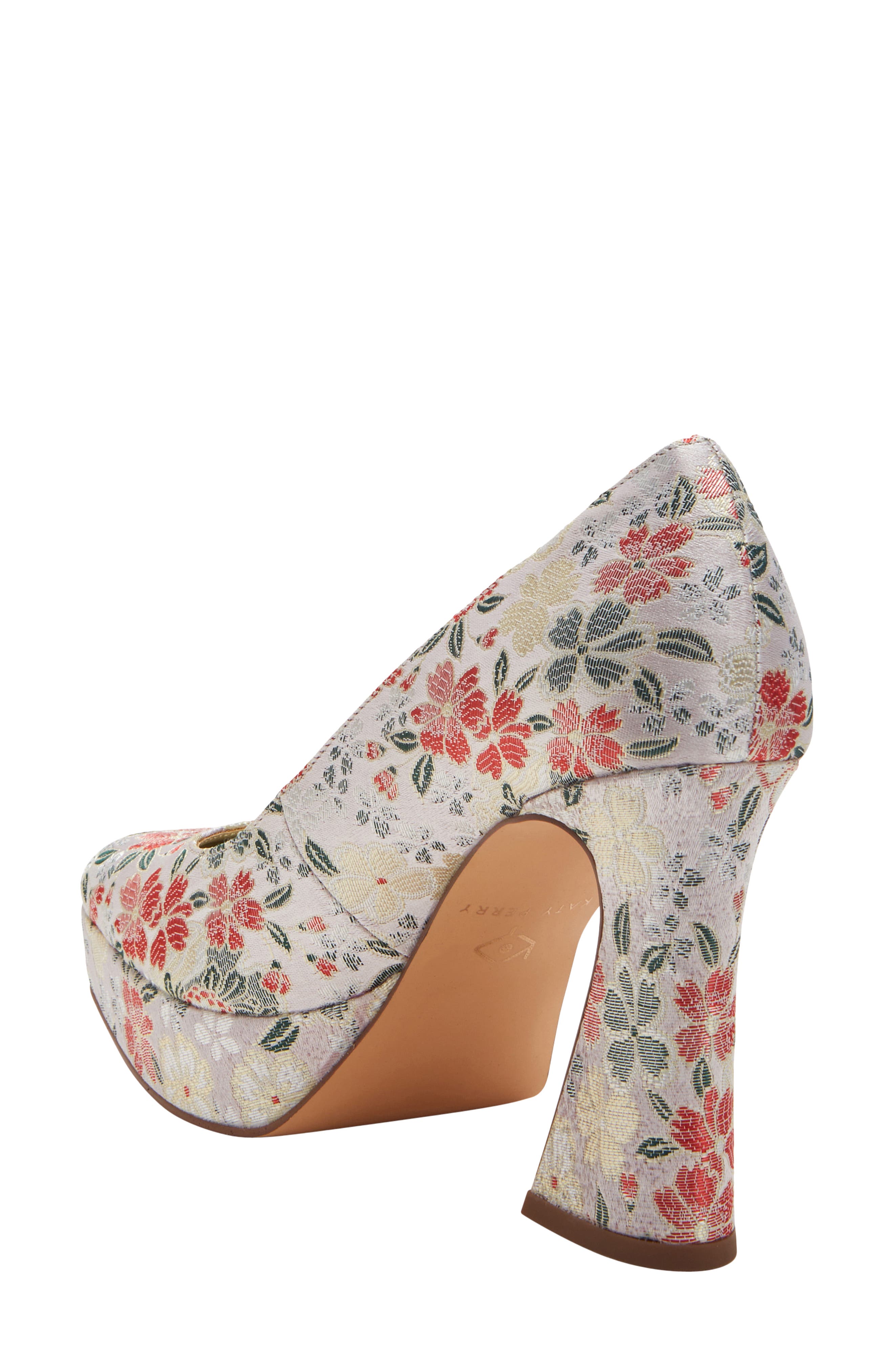 The Square Pump, Alternate, color, CHALK MULTI