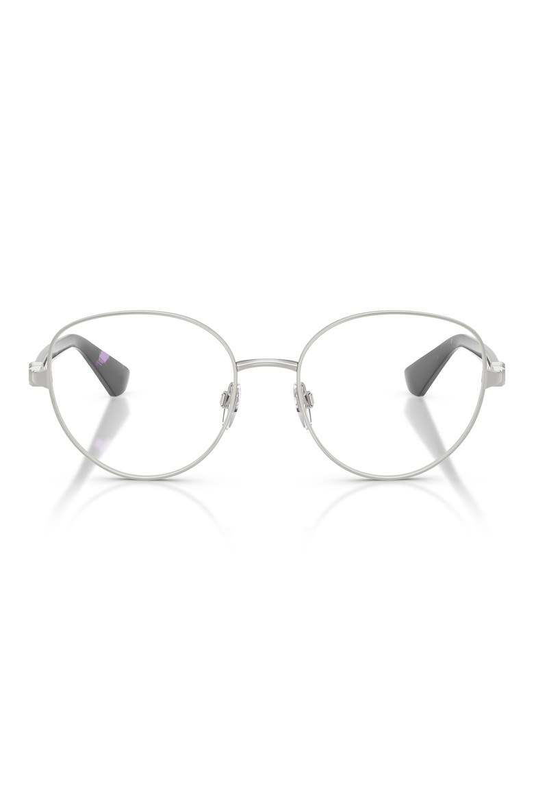 55mm Phantos Optical Glasses, Main, color, SILVER / DEMO LENS