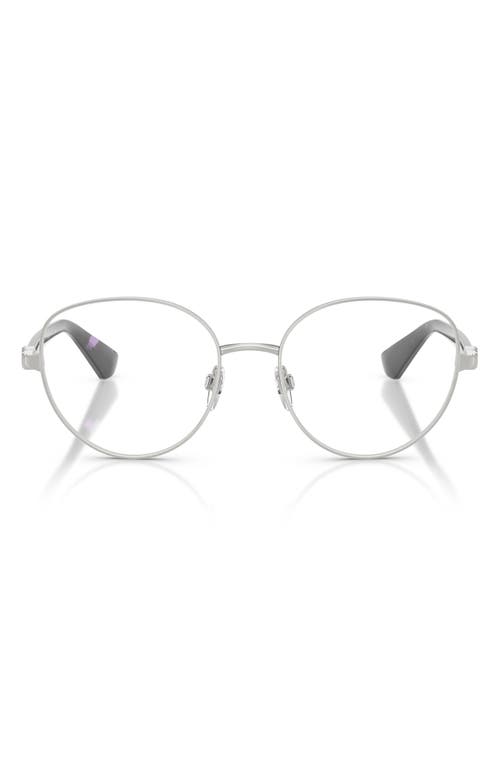Burberry 55mm Phantos Optical Glasses In Brown