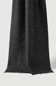 Brunello Cucinelli Cashmere and silk diamond yarn scarf