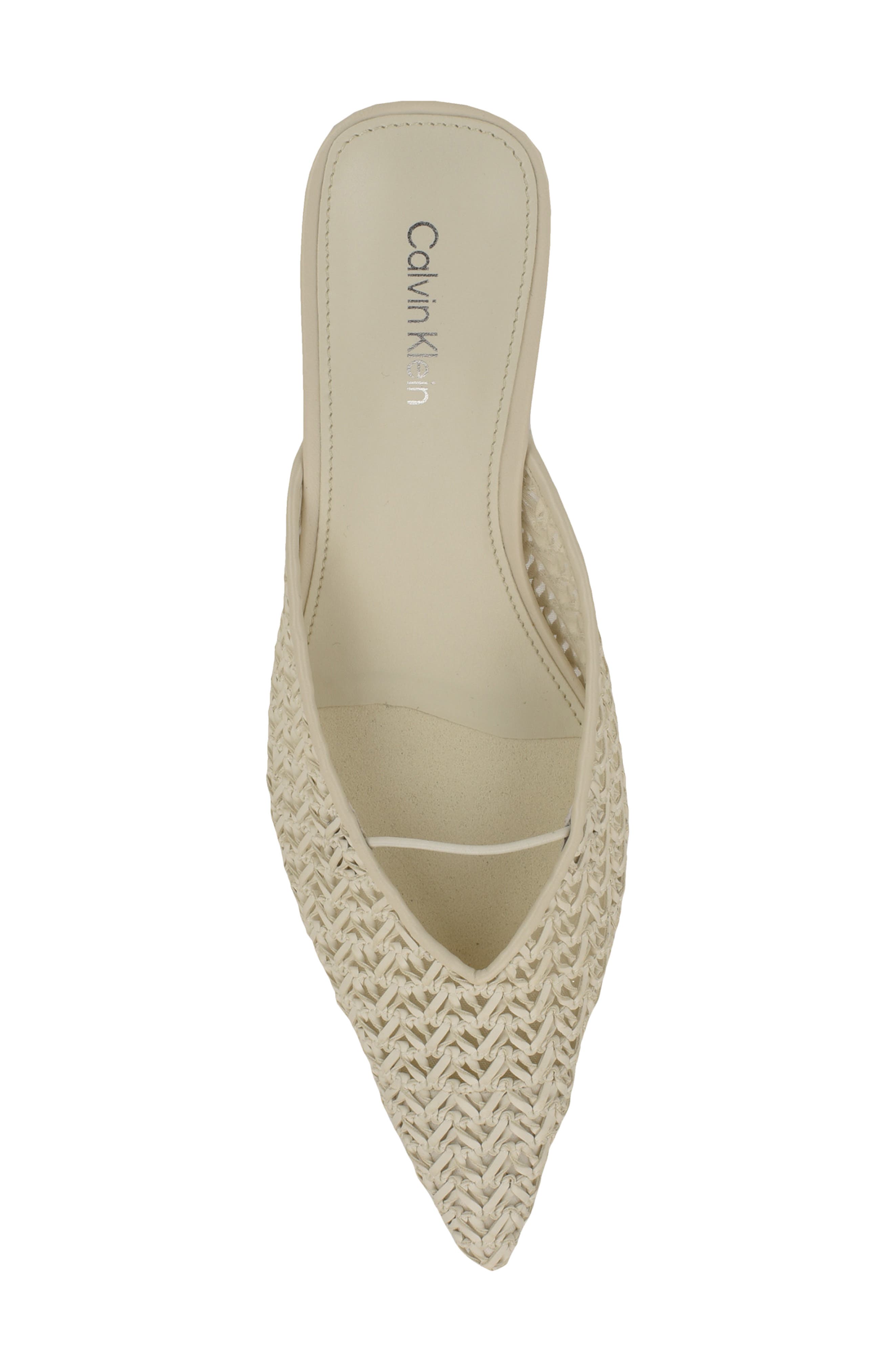 Camily Pointed Toe Mule, Alternate, color, CREAM