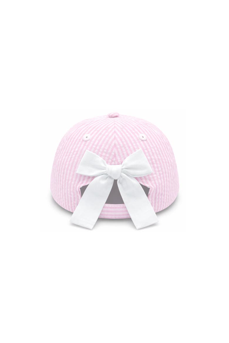Bunny Bow Baseball Hat, Alternate, color, Pink
