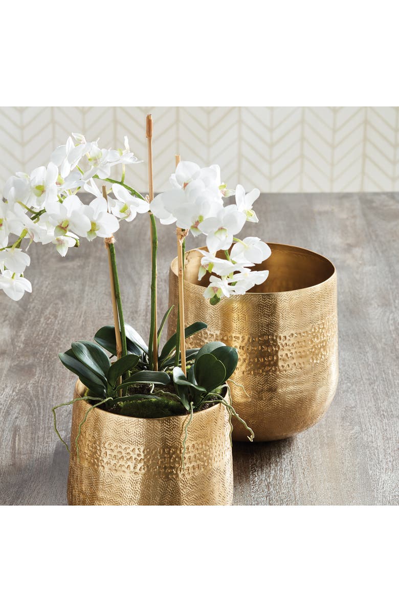 Napa Home & Garden Phalaenopsis Orchid Faux (Fake) Mini Garden Drop-In 16", Alternate, color, 